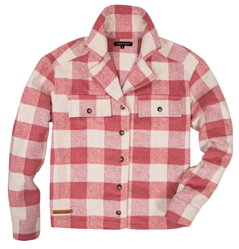 Shacket Jacket- Buffalo Pink