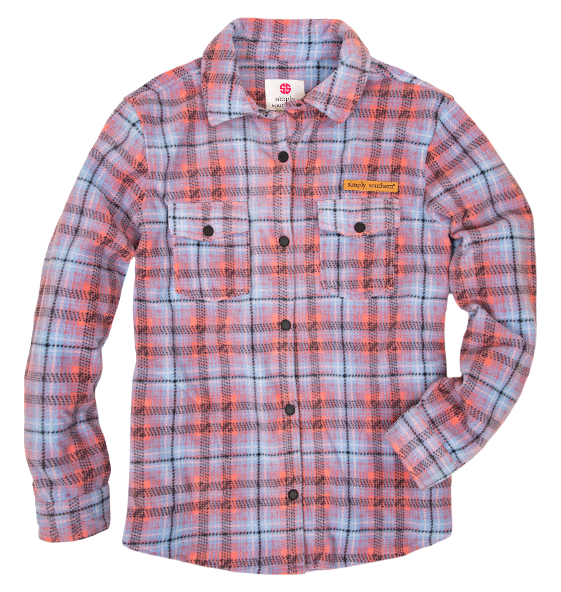 Shacket Shirt- Sky