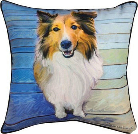 Sheltie The Eyes Have It Pilloq