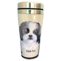 Shih-Tzu, Black/White Tumbler