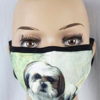 Shih Tzu Tan/White Face Mask