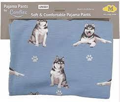 Siberian Husky Pajama Bottoms