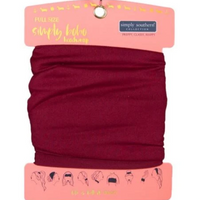 Simply Headband- Maroon