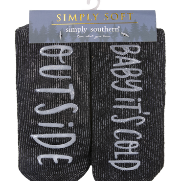 Simply Soft Nonslip Socks