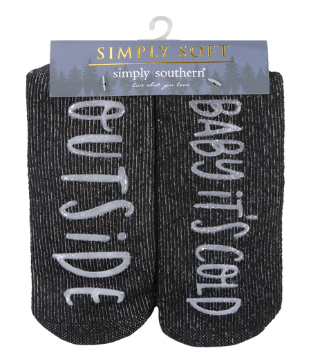 Simply Soft Nonslip Socks