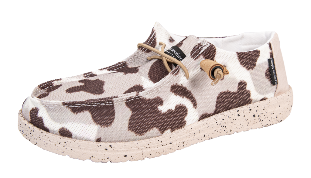 Slip On Shoes Cow