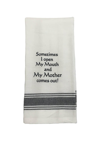 Sometimes Open Mouth And Mother