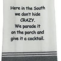 South/Crazy/Cocktail Tea Towel