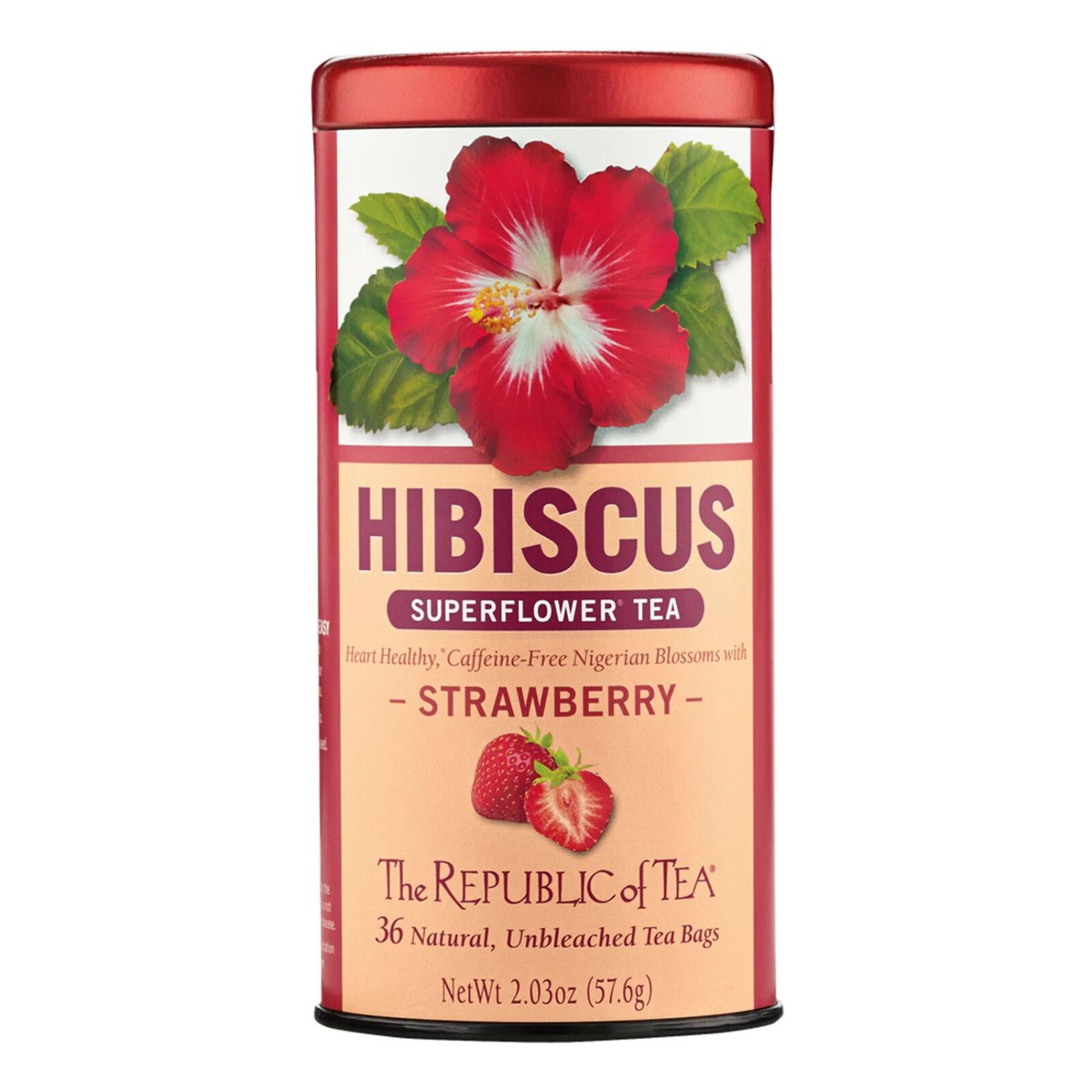 Strawberry Hibiscus Bagged Tea