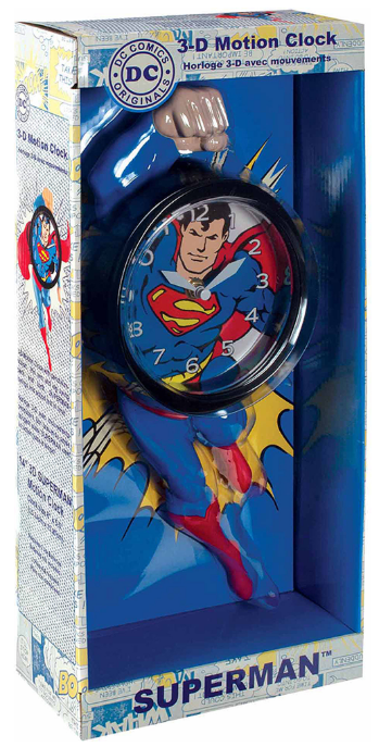 Superman Clock