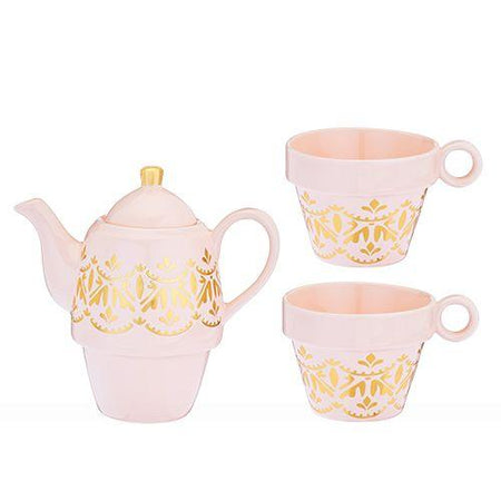 Taylor Tea Set for Two Pink