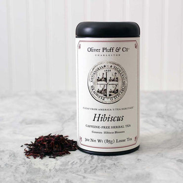 Tea Tin-Hibiscus Fine Tea 3oz