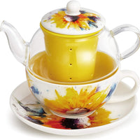 Tea for One Set: Sunflowers