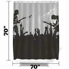 The Rockstar Shower Curtain