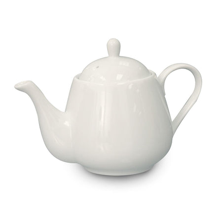 Two Cup White Teapot