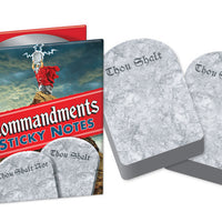 Ten Commandments Sticky Notes