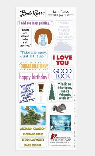 Bob Ross Quotable Notable