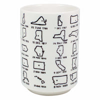 Handleless United States Mug