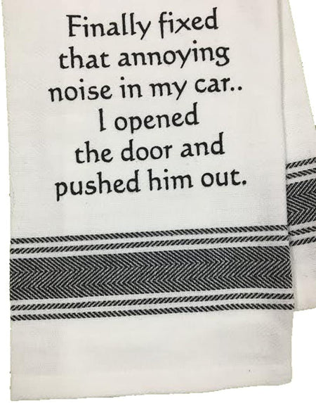 Fixed Annoying Sound Towel