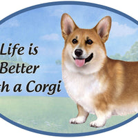 Welsh Corgi Car Magnet