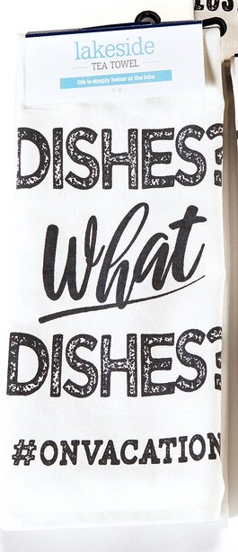 What Dishes? Lakeside Towel
