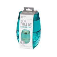 Wine FREEZE Cooling Cups-Green