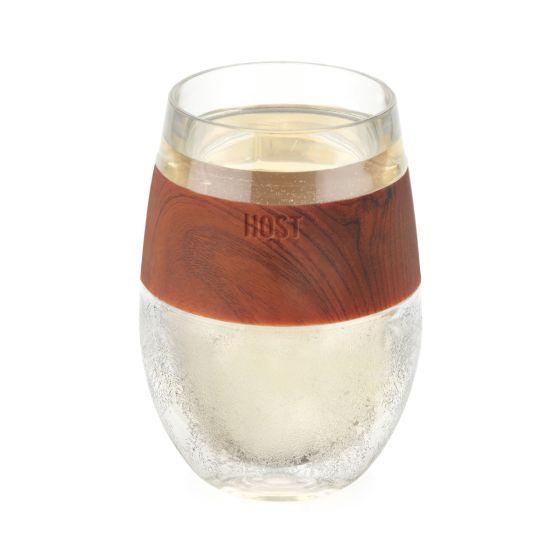 Wine FREEZE Cup- Wood