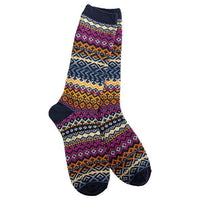 World's Softest Sock- Weekend Patterned