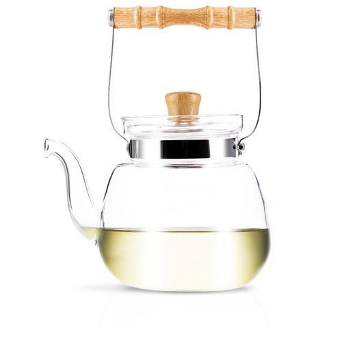 YAMA GLASS CHINESE WATER KETTLE (40 OZ)