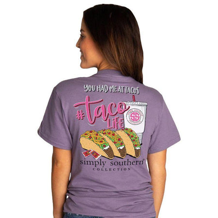 Youth Taco Life Plum Small