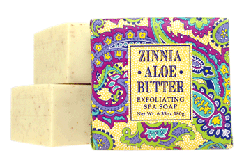 Zinnia Aloe Butter - 1.9oz Wrapped Soap