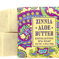 Zinnia Aloe Butter - 1.9oz Wrapped Soap