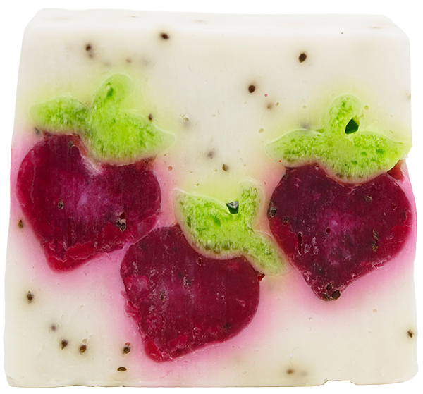 Berry Bar Soap Sliced