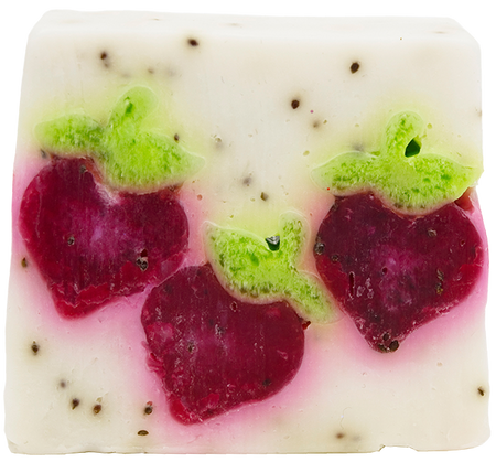 Berry Bar Soap Sliced