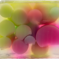 Bubble Up-Bar Soap Sliced