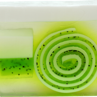Lime & Dandy-Bar Soap Sliced