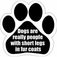 Dogs Short People Magnet