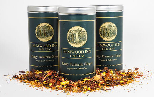 We've combined the sharp, warm taste of golden turmeric with the citrus notes of oranges and lemons to make this healthy and flavorful cup of tea. Contains dried ginger as well. All organic ingredients. One of our TOP 5 SELLERS!