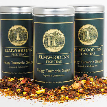 We've combined the sharp, warm taste of golden turmeric with the citrus notes of oranges and lemons to make this healthy and flavorful cup of tea. Contains dried ginger as well. All organic ingredients. One of our TOP 5 SELLERS!