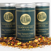 We've combined the sharp, warm taste of golden turmeric with the citrus notes of oranges and lemons to make this healthy and flavorful cup of tea. Contains dried ginger as well. All organic ingredients. One of our TOP 5 SELLERS!