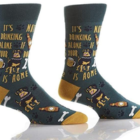 Ctn,Plys&Spx MnCrwSck-Dog &